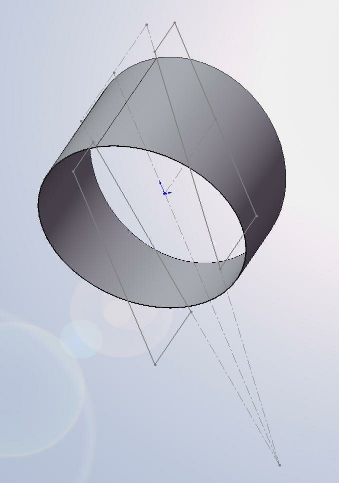 Elbow Segment 22.5 deg segmented elbow single segment